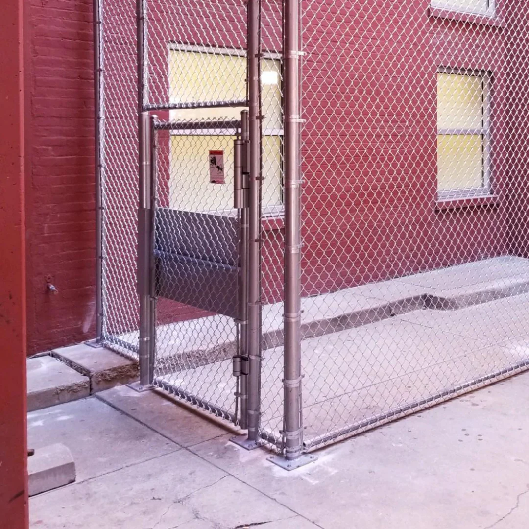 1-5/8" Steel Male Hinge For Chain Link Fences - Image 3