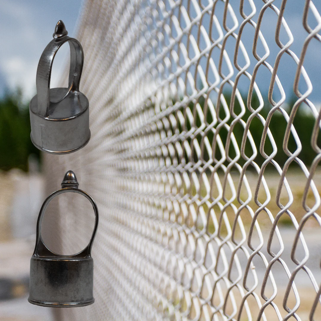 1-5/8" x 1-3/8" Aluminum Line Loop Top For Chain Link Fences - Image 3