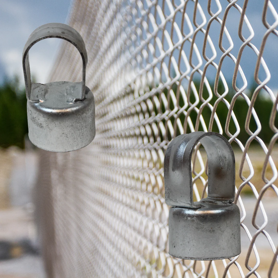2" x 1-3/8" Steel Line Loop Top For Chain Link Fences - Image 3