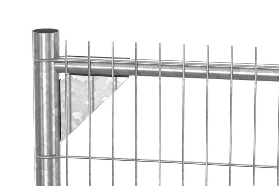 Anti-Climb Temporary Fence Panel - 6'6" Tall x 11'6" Wide - Image 5