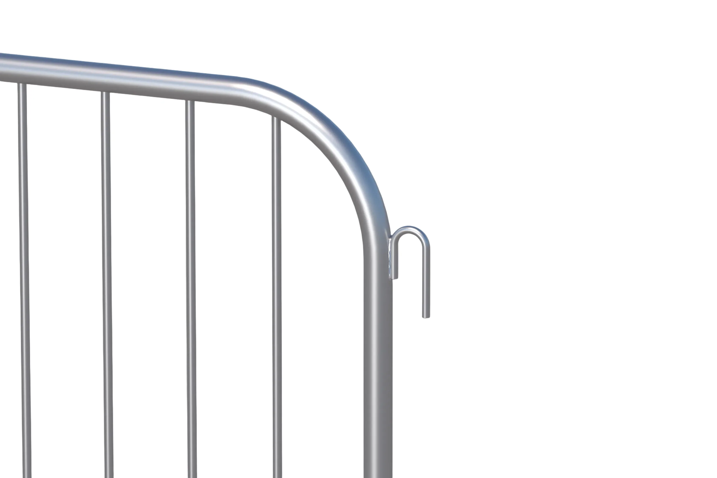 Crowd Control Barriers - 3'7.2" Tall x 7'6" Wide with 16 bars - Image 3