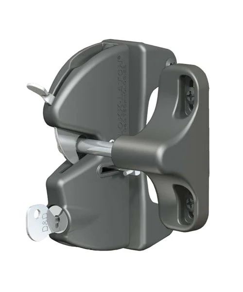 Lokk Latch - One Side (Black) For Vinyl Fences - Image 2