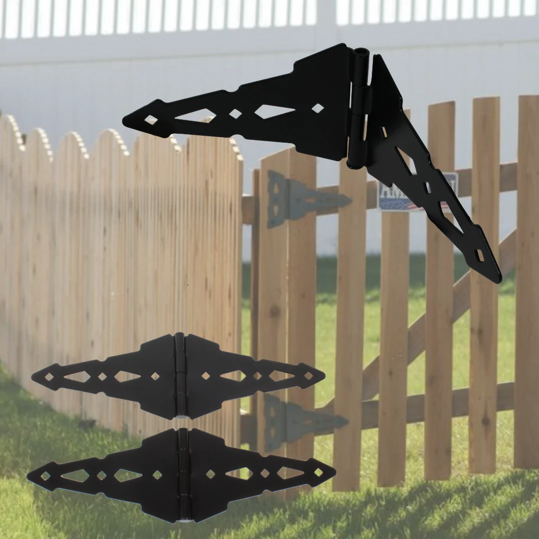 8" Strap Hinge Pair - Image 2