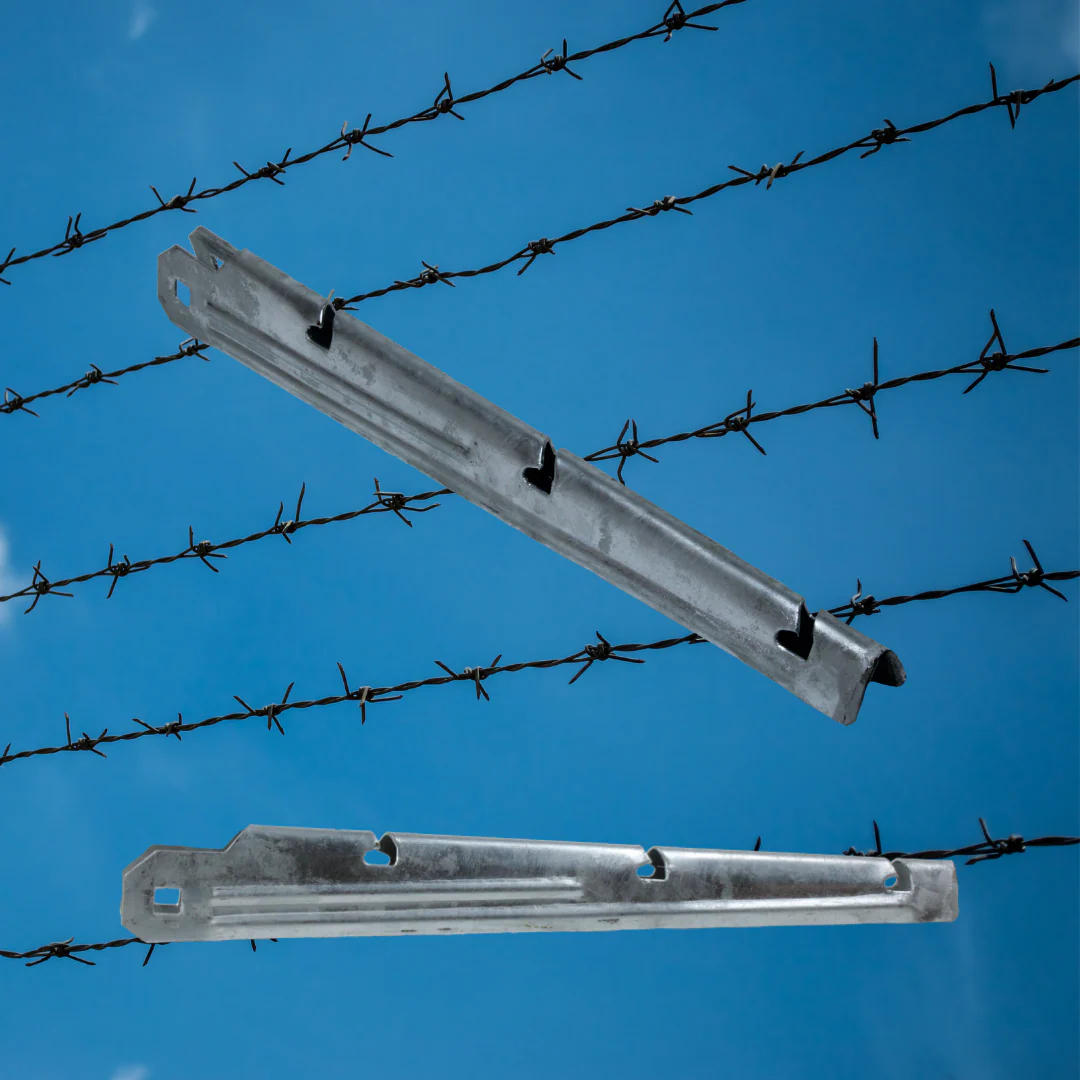 3 Wire Universal Barbed Wire Arm For Chain Link Fences - Image 3